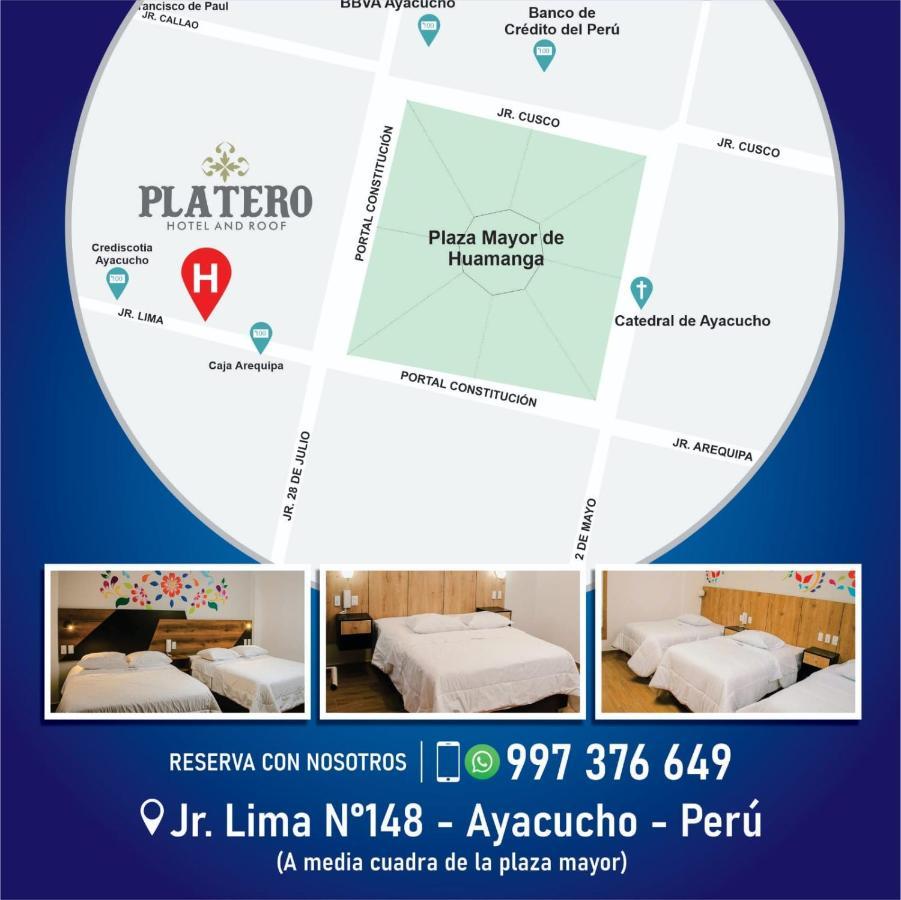 Platero Hotel أياكوتشو المظهر الخارجي الصورة